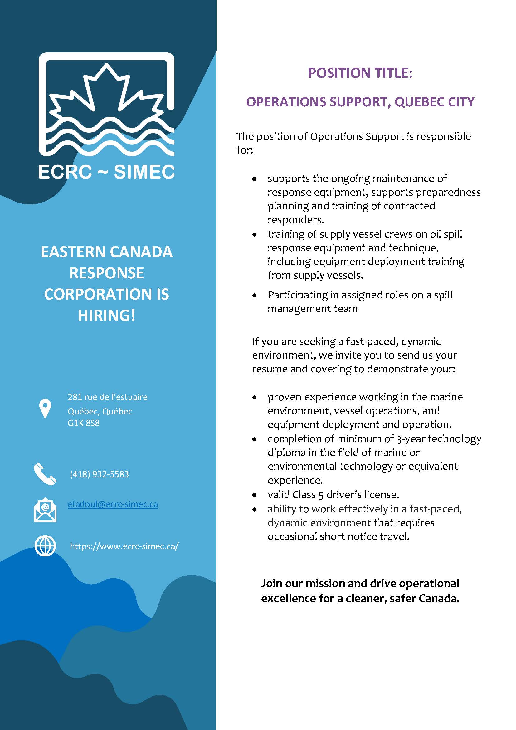 Operations Support
